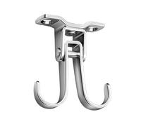 Generico Metal Hooks, Ceiling Hanger with 180°/360° Rotation, Multi-Functional Organizer Holder, Wall Storage Solution for Bathroom, Shower, Kitchen, Under Cabinet, Closet, 30kg