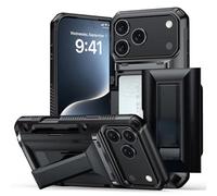 Generico metal Phone 17 pro max case, Mobile phone case with card holder, With holder, phone case, for iphone 17 air cased (#8,14 pro max)