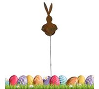 Generico Metal Plant Stand, Planter Support Rack, Cute Flower Pot | Garden Signs Easter Yard Decorations | For Outdoor Farmhouse Pathway Patio Lawn Landscape Bonsai Celebration PartyS