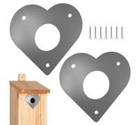 Generico Metal Predator Guard for Birds Nest - Birds Box Protectors for Park, Garden Easy to Install Bird Hole Protector. - Classic Range Bird Box Entrance Hole Protector