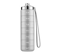 Generico Metal Weekly Pill Organizer, 5.71x1.77 inches Tablets 7-Days Compartments Holder, Waterproof Pill Case, for Women Men Adults Travel Outdoor Home Vacation Business Trip Commuting