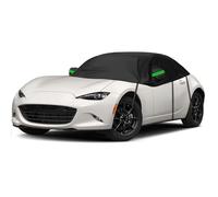 generico mezza copertura auto Compatibile con Porsche 911 Targa G 1973-1980,impermeabile resistente alla neve e al sole adatto a tutte le stagioni telo copriauto（black）