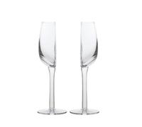Genérico Mezzo bicchiere da vino - Calici da champagne | Calice da vino trasparente da 140 ml | Bicchieri creativi a taglio verticale, bianca media unica, stoviglie portatili a stelo lungo