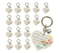 Generico Mi Piace 16 Portachiavi Bomboniere Piccolo Principe con chiama angeli (Piccolo Principe)