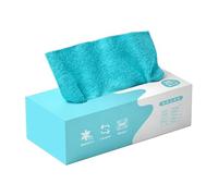 Generico Microfiber Rag, Household Washing Fabric, Shiny Scrubber, Polished Weave Design, Dust Removal Functionality, Janitorial Equipment, Small Green Pack for Car Furniture