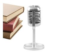 Genérico Microfono Modello-Vintage Scrivania microfono, Modello di Supporto | Parti di Microfoni Retrò Falsi per Costumi e Giochi di ruolo, Microfono Antico