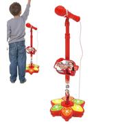 Generico Microfono per bambini - Supporto per microfono per bambini | Giocattoli di senza fili, microfonomusicale perbambini, strumento leggero portatile Ragazzi ragazze Casa Aula Viaggio Sala gioch