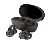 Generico Microfono wireless, parola aperta di auricolari - casco di allenamento FIL | Cuffie sportive 5.2, sudore resistente, casco impermeabile su ganci auricolari con