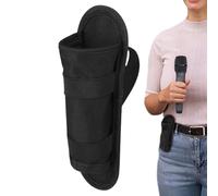 Generico Microphone Belt Holder, Handheld Microphone Carrier, Portable Waist Organizer Bag For Stage Performers Public Speakers Educators Content Creators Live Performances Corporate Events