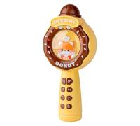 Generico Microphone for Kids, Sing Toys, Portable Wireless Cute Design Karaoke Fun Recording Feature Compact Size, Microphone Toy for Entertainment, 3.94x2.91x8.66inches