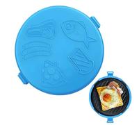 Generico Microwave Cooking Grill Tray Pizza Heating Plate Sandwich Cheese Melting Tool Kitchen Bake Pan | Quick Heat Ideal Home School Dorm Breakfast Pancake Baking Grilling Meal Preparation