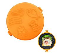 Generico Microwave Sandwich Baking Tray | Quick-Heat Round Pizza Tray | Microwave Sandwich Pan,for Oven Kitchen School DormPizza Pancake Breakfast Cooking