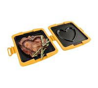 Generico Microwave Sandwich Maker - Non Stick Foldable Griddle Pan | Microwave Grill Pan | for Traveling Office Dorm Home Apartment Kitchen Restaurant