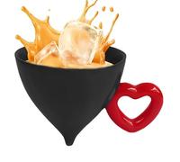 Generico Mignonne Tasse À Café,Tasse En Céramique 120ml Cœur | Mug En Céramique Mignon Pour Café - Pour Femmes Amies Cadeaux Fêtes Maison Bureau Voyage Chocolat Chaud Lait