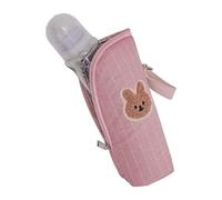 Generico Milk Bottle Holder - 9.06 Inch Insulated | Nylon Velvet Bag Portable Cooler Warmer for Breastmilk Bottle Travel Home Outdoor Camping Vacation Parenting