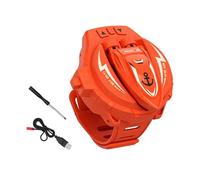 Generico Mini Barca Con RC | 2.4 GHz Nave Divertente Portatile - Barche Per Bambini Con Batteria Ricaricabile | Per Ragazzi Ragazze Piscina Vasca da Bagno Fiume Stagno Estate Interno Esterno