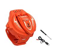 Generico Mini Barca Con RC, 2.4 GHz Nave Divertente Portatile, Piccola Imbarcazione Dotata Di Batteria Ricaricabile, Per Estate Interno Esterno Piscina Vasca Da Bagno Lago Fiume Stagno