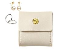 Generico Mini borsa per gioielli da viaggio - Avvolgimento per | Custodia portaoggetti - Design pieghevole e sicuro per la gestione dei gioielli, cassetto per le vacanze porta oggetti di valore pront