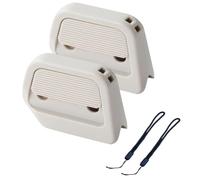 Generico Mini Ceramic Paper Cutter, 2Pack Auto-Retract Box Cutter, Portable Safety Ceramic Mini Effortless Box Opener, Automatic Retraction, Suitable for Home Office And Travel (White+Black)