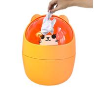 Generico Mini Cesti Cash - Della Spazzatura Desktop - Mini Cestino In Plastica | Divertente Cesto Di Scarto Di Shake-lid Compatto A Tema Di Birra Per Tavolo, Controsoffitto, Tavolino, Cucina E D