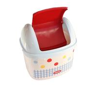 Generico Mini Cesti Cash - Mini Desk Bin con coperchio | Bidoni della spazzatura dei rifiuti da controso