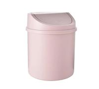 Generico Mini cestino da scrivania, piccolo for la spazzatura con coperchio, for camera letto, spazio di lavoro pulito, contenitore for casa(3pcs)