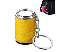 Generico Mini Coin Storage Keychain,2-in-1 Portable Coin Holder,Loose Change Container with Secure Snap Closure,for Coin-Operated