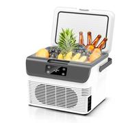 Generico Mini Congelatore da 12 Volt con Maniglia, Frigo Portatile for Auto for Auto, Frigorifero for Auto Capiente con Display Digitale, for Campeggio
