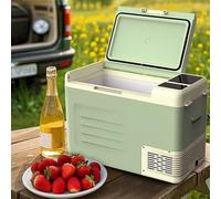 Generico Mini Congelatore for Auto da 12 V, Frigo Portatile for Auto for Camper con Compressore Elettrico, for Campeggio, Camion, Camper, Viaggi(10L)
