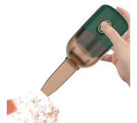 Genérico Mini Desk Vacuum - 15 cm Cordless Table Dust, 360 gradi Rotatable Design, Compact Cleaner | for Hairs Crumbs Keyboard Kids Home Office Use Practical Hair Crumb Desktop Gadget