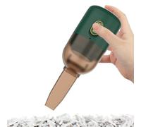 Generico Mini Desk Vacuum - Cordless Table Dust Sweeper | 360 Degree Rotatable Keyboard Cleaner, Portable Rechargeable Crumb Collector, Compact Cleaning Tool For Office Home Car Kids Gift