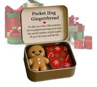 Generico Mini Doll Hug Card - Hugs For Friends,Mini Keepsake Emotional For Holiday Birthday Appreciation Good Luck Care Women Men Lovers Kids Coworkers Friend Adults