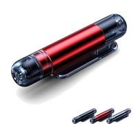 Generico Mini Emergency Car Escape Tool, 2-in-1 Spring-Loaded Car Window Breaker Seatbelt Cutter, Safety Emergency Escape Tools for Land Underwater (Red)
