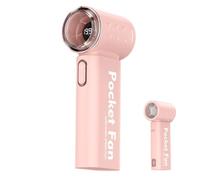 Genérico Mini Fan Electric,Summer Appliance Adjustable Rechargeable | Personal Fan Handheld Blower,for Hot Weather Summer Picnic School Commuting Beach Dorm Music Festival Boys Girls Teens Adults