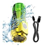 Generico Mini Flashlight, Rechargeable Waterproof LED Light with Clip and Magnetic Base, Ultra Bright Pocket Torch for Camping Hiking Running Survival Night Fishing Work Car Repair Home