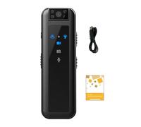 Genérico Mini Fotocamera con penna 1080P - Fotocamera per il corpo HD con clip, portatile CS07 DV | Cáara Compatta Wireless Visione Notturna Creativa di Lunga Durata per la Casa, Viaggi In Aria, Vide