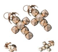 Generico Mini-Freimaurer-Transformationskugel-Anhänger, Vintage Mini-Freimaurer-Kugel-Halskette, Ein tragbares Symbol des brüderlichen Erbes (2 pezzo)