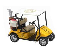 Generico Mini Golf Model - Diecast Metal Pullback Action Golf Cart, Assembly Model Play Vehicle With Moving Wheels, Detailed Miniature Car | Collectible Toy For Boys Girls, Accessory