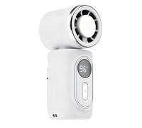 Generico Mini Handheld Clip Fan, Clip On Fan | USB Rechargeable 3000mAh 180 Degree Adjustable | Mini Handheld Fans | Rechargeable For Home Travel School Office Camping Outdoor Activities
