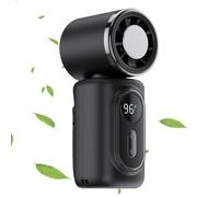 Generico Mini Handheld Clip Fan, Clip On Fan | USB Rechargeable 3000mAh 180 Degree Adjustable | Mini Handheld Fans | Rechargeable For Home Travel School Office Camping Outdoor Activities