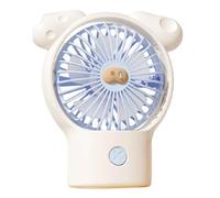 Generico Mini Handheld Fan - 3-Speed Quiet Rechargeable Cooling | Small Portable Fan Cute Desk Decosr - For Home Outdoor Travel Camping Fishing Picnic Beach Vacation Women Girls Boys And Others