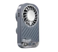 Generico Mini Handheld Fan Rechargeable 5 Speeds Portable Home Women