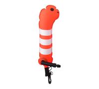 Generico Mini Inflatable Diver Buoy Float | 210D Nylon & TPU, 10.6in X 3.5in X 3.5in, Cartoon Moray Eel Design | Marker Float for Diving & Snorkeling | Compact Safety