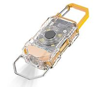 Generico Mini LED Flashlight - Rechargeable Keychain Torch, 6-Mode Lighting with USB Charging, Compact Light with Powerful Beam, Camping Walking Night Work Running, Survival Tool for