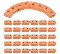 Generico Mini Mattoni Progetto Fai-da-te 30 Pezzi in Argilla Facili da Assemblare da Costruire Khaki per Casa in Miniatura per Accessori Paesaggistici
