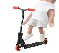 Genérico Mini monopattino da dita, decorazione pieghevole per scrivania, giocattolo per le dita, per bambini e adulti, collezionisti, casa, ufficio, camera da , soggiorno, scaffale