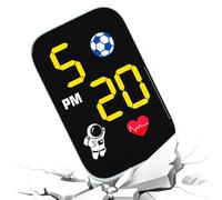 Generico Mini Motorcycle Clock - Dashboard Mount Waterproof LED Clocks | Motorbike Mini Clock With Light Suitable For Cycling Enthusiasts Commuting Urban Road City Riding Short Trips Men Women