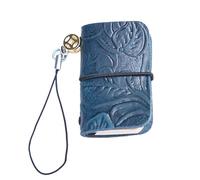 Generico Mini Notebook | 5x3cm Small Notepad Notebooks 64 Pages | Strong Material Leather Easy To Carry Portable Lightweight Pocket Notebook For Note Taking Meeting