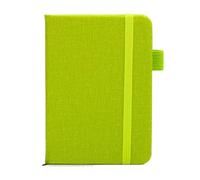 Generico Mini notebook A7 Tasca portatile Pagina vuota Blocco note Memo Diario Planner Agenda Note Book Office(Green)