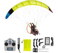Generico Mini Parapendio Elettrico RC 2,4 GHz, 30 Minuti di autonomia di Volo, Parapendio acrobatico con stabilizzazione avanzata per Adulti, Regalo per Appassionati di Aviazione (RTF),leaf1.0